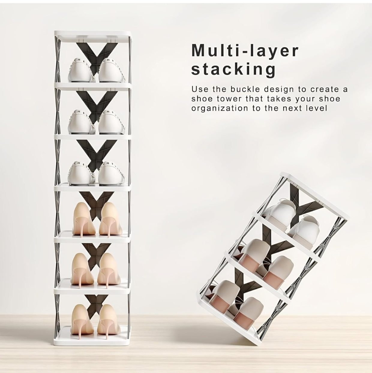 4 Layer Shoes Organizer / Multipurpose Storage Shelf