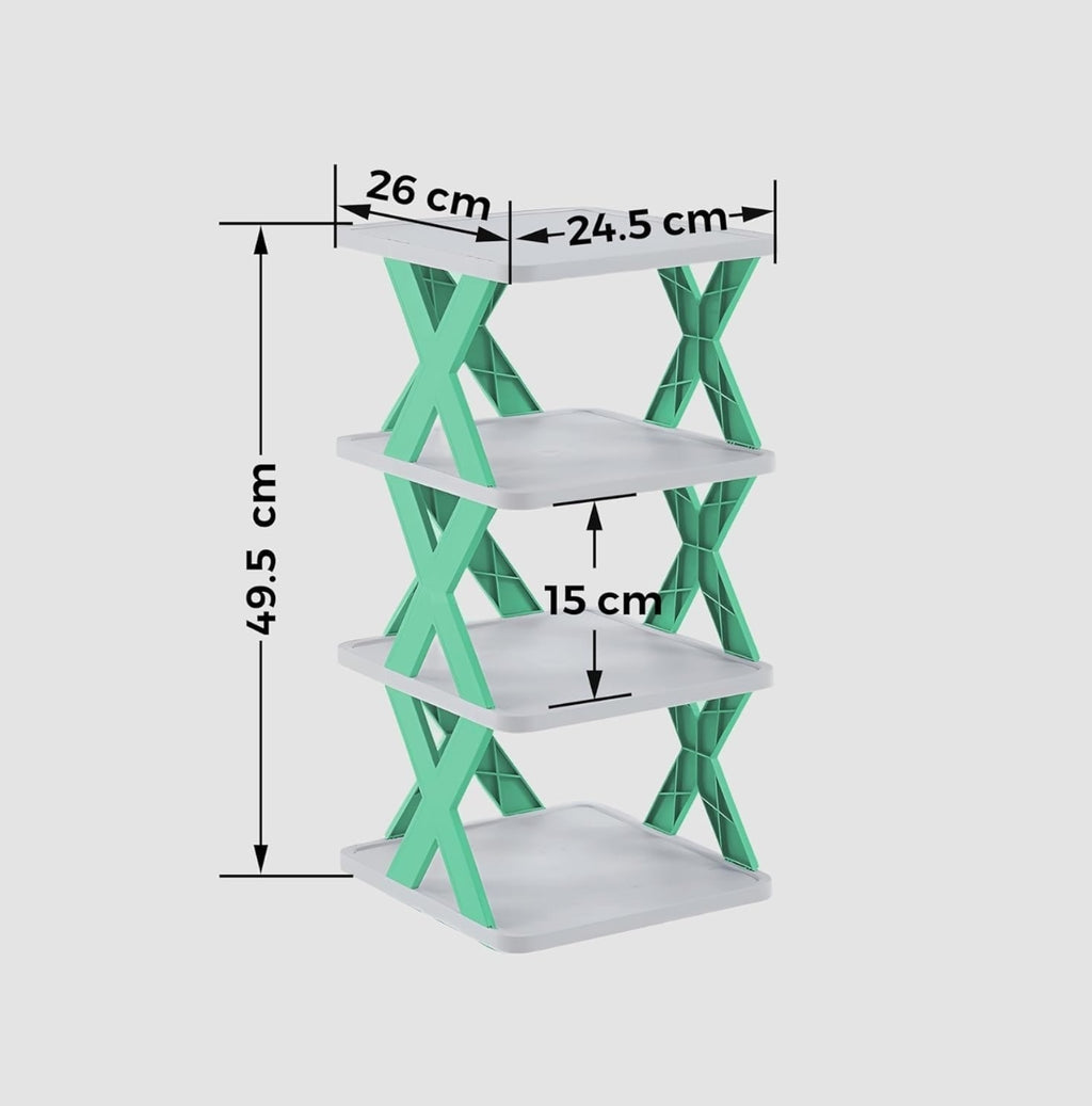 4 Layer Shoes Organizer / Multipurpose Storage Shelf
